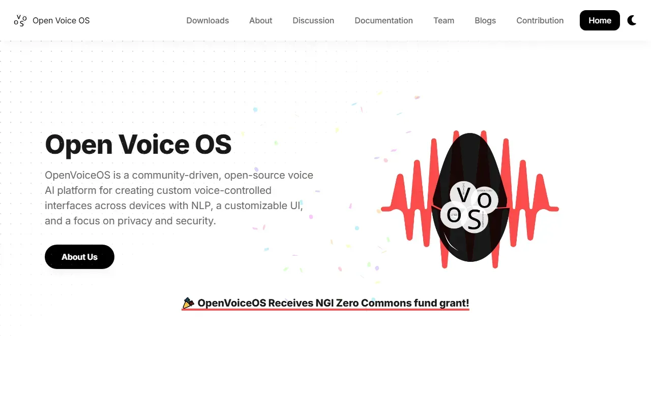 Openvoiceos 截图